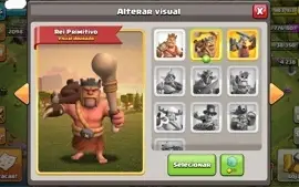 CONTA CLASH OF CLANS CV12 + 4000 GEMAS
