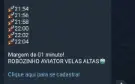 Sala aviator velas altas e specemen velas altas