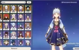 Conta Genshin AR 55 - 8 Personagens e 2 Armas T5