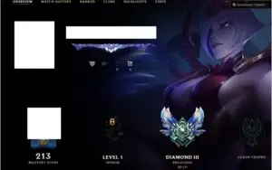 Conta League of Legends D3