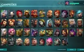 Conta do jogo Paladins a venda por não jogar mais.