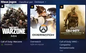 Conta Battle.net/Warzone