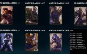 Conta diamante criada em 2012