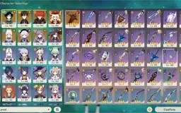 Shogun C1 + Zhongli + Klee + Venti + Kokomi + Tumulo