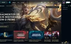 CONTA LOL, LVL 32 PARA MAIN Twisted Fate, 2 skins