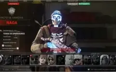 CONTA WARZONE COM 33 AGENTES, INCLUINDO ROSE E PANICO