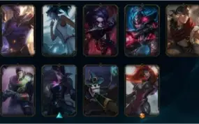 ACC Riot games Valorant 1° passe,LOL 56 skins, tft 9 lendas