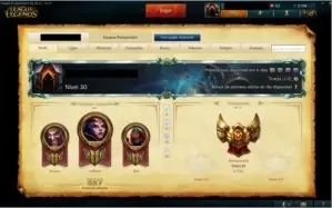 Conta lol ouro 2 borda platina