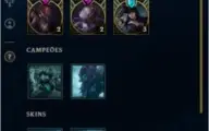 Conta League of legends Platina 5