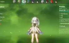 Conta Genshin Impact com 8 personagens 5 estrelas limitados