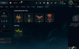 Conta Lol - Diamante 4, 64% De Wr(E-Mail Não Confirmado)