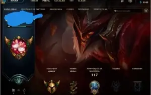 Conta lol Gold 4