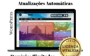 Tema Wordpress Newsmag + Atualizações