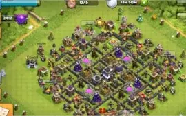 Clash of clans - Cv 9 full 4000 gemas