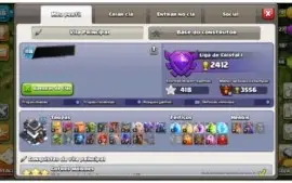 Clash of clans - Cv 9 full 4000 gemas