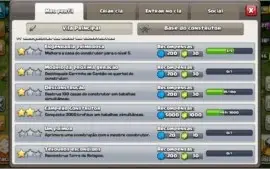 Clash of clans - Cv 9 full 4000 gemas