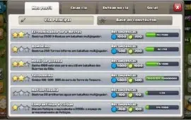 Clash of clans - Cv 9 full 4000 gemas
