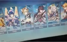 Conta genshin Impact, AR 55, Xiao,Baal, Zhongli,Eula,Keqing