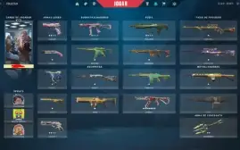 Conta full acesso com faca do beta e varias skins - UNRANKBR