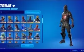 Conta de Fortnite com Cavaleiro Negro