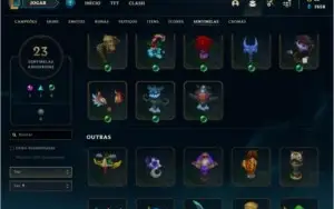 INVESTI 2000 REAIS - DIAMANTE 2 - 213 SKINS - CRIADA EM 2013