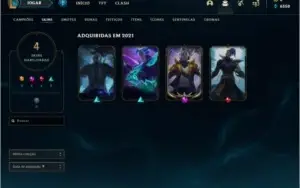 Conta lol D4, Yasuo True Damage Edição de Prestigio + 2 dele