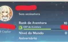 CONTA AR10 - Andarilho(Scaramouche) e Tighnari