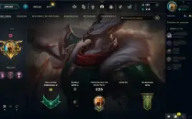 Conta Lol Lvl 263 Esmeralda 4 / 93 Skins