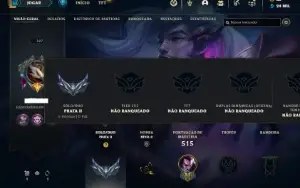 Conta prata 2 com TODOS os champs e 305 Skins + 1 Prestigio