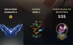 Conta LOL 945 skins