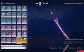 conta dois personagens 5 estrelas e duas armas 5 estrelas..