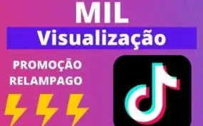 10 Mil Visualizações Tiktok R$2,99 Reais | Melhor Preço