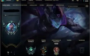 CONTAS DE LOL PLATINA