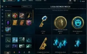 Conta com skins ótimas e barato de League Of Legends ?
