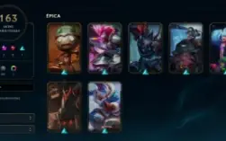 Conta League of Legends Full Acesso 163 Skins e 2 Skins URS