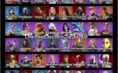 Conta Fortnite 61 skins
