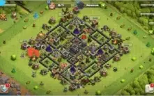 Conta clash of clans cv 9