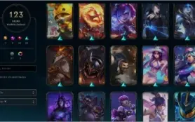 Conta LoL com 8 skins prestígio e ryze triunfante