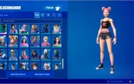 Conta Fortnite Com minty, travis, glow