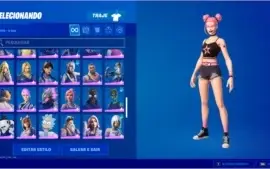 Conta Fortnite Com minty, travis, glow