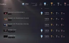 Conta Playstation 73 Platinas
