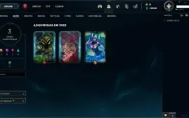 Conta LOL Smurf Level 30 Com 10 SKINS