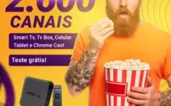 2.600 Canais ao vivo