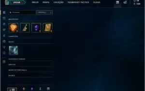 Conta Lol 16 Campeoes 4 Skins Unranked