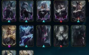 Conta LoL com 476 Skins, 2 Vitoriosas 6 ultimate