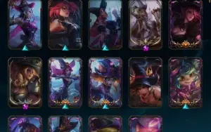 Conta LoL com 476 Skins, 2 Vitoriosas 6 ultimate