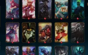 Conta LoL com 476 Skins, 2 Vitoriosas 6 ultimate