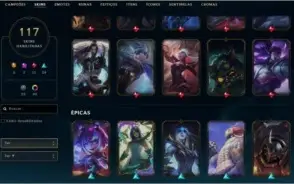 Vendo Conta de LOL
