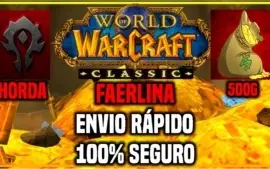 500 GOLD OURO - WOW CLASSICO - FAERLINA HORDA