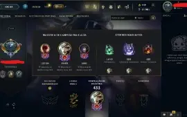 Conta League of Legends Full Acesso - 162 Champs e 247 Skins